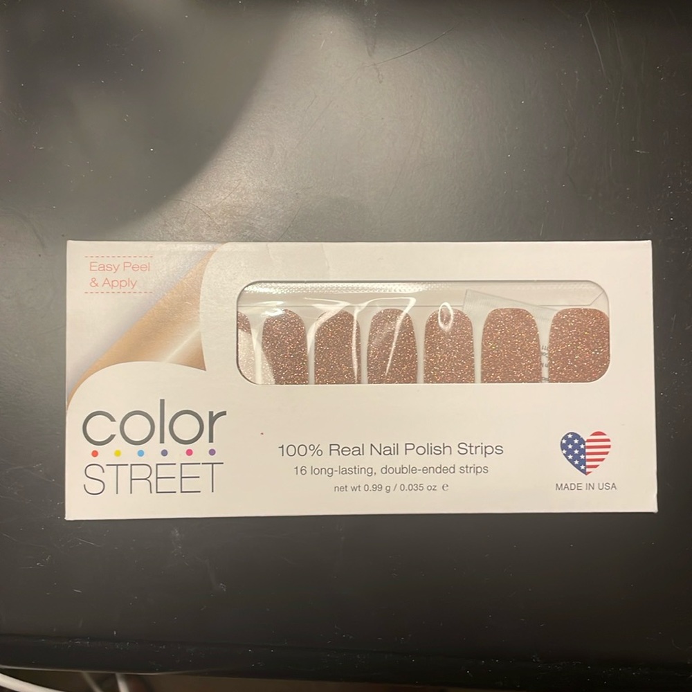Color street nail polish strips: Sahara Jewel